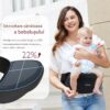 Hip seat cu perna pentru sold cu suport lombar pentru parinti Momcozy negru