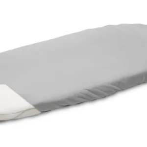 Husa de bumbac cu elastic pentru salteaua de landou gri