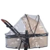 Husa de ploaie universala pentru carucior copii Cangaroo Rain Cover cu orificii ventilatie