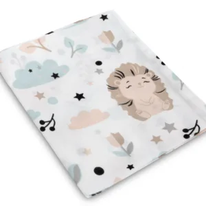 Husa pentru perna Sensillo 30x38 cm Arici si Iepurasi