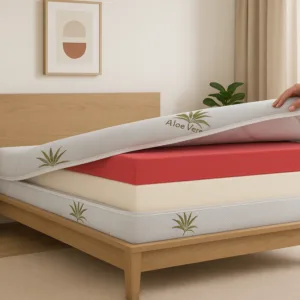 Husa pentru saltea Somnart Aloe Vera matlasata