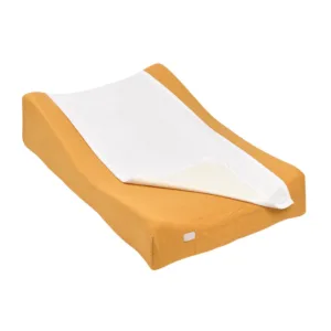 Husa pentru salteluta de infasat Beaba cu prosop detasabil Sofalange honey
