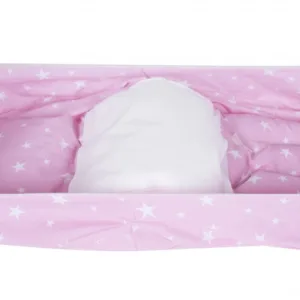 Husa protectie scoica auto cu reductor pink Stars