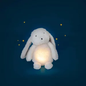 Iepuras plus cu lumina de veghe pentru bebelusi Moulin Roty