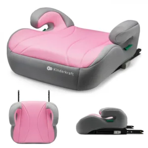 Inaltator auto Kinderkraft Boost i-size 135-150 cm rose pink