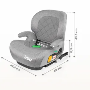 Inaltator auto copii Caretero Irbis I-Size Pink 125-150 cm