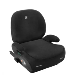 Inaltator auto cu Isofix KikkaBoo i-Boost Negru Omologat R129 i-Size 125-150 cm cu Spatar detasabil