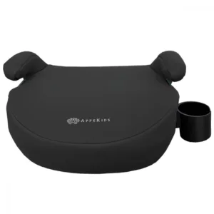 Inaltator auto pentru copii Appekids Junior Black i-Size cu isofix 125-150 cm