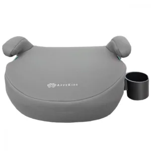 Inaltator auto pentru copii Appekids Junior Grey i-Size cu isofix 125-150 cm