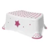 Inaltator baie antiderapant 40.5x29x14 cm Stars Pink
