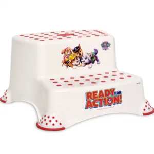 Inaltator dublu pentru baie antiderapant Disney Paw Patrol White