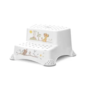 Inaltator dublu pentru baie antiderapant Disney Royal Lion White