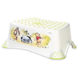 Inaltator pentru baie antiderapant Disney Pooh Friends White