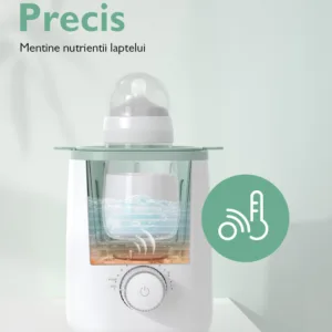Incalzitor de biberoane si mancare Momcozy Nutri Smart Analog