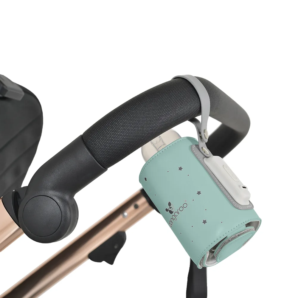 Incalzitor portabil pentru biberoane Cangaroo Thermo Mint