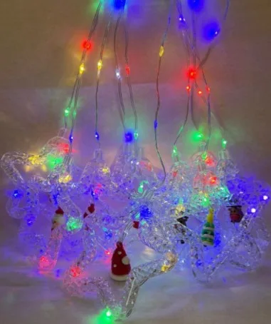 Instalatie de Craciun Turturi Stea 130 led