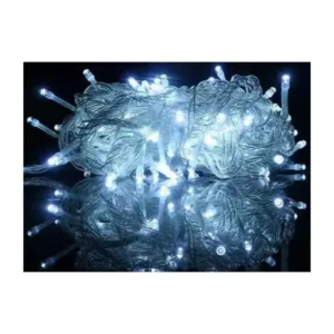 Instalatie de Craciun liniara alb rece 16 m 200 leduri 5806W