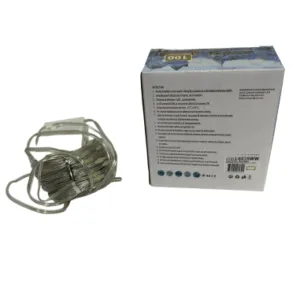 Instalatie de Craciun liniara albastra 10 m 100 leduri
