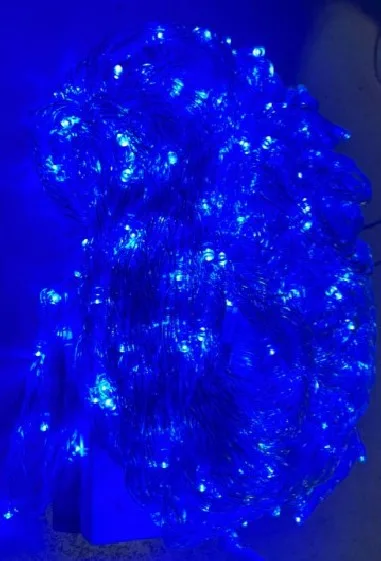 Instalatie de Craciun ploaie 480 leduri