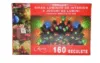 Instalatie de Craciun sirag luminos cu 8 jocuri de lumini 160 de beculete multicolor
