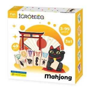 Joc Mahjong din lemn