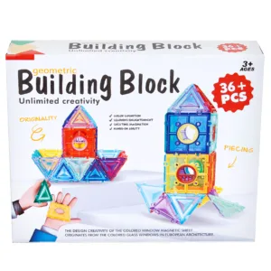 Joc constructie cu figuri geometrice