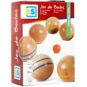 Joc de indemanare cu bile din lemn