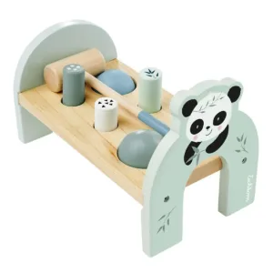 Joc de lemn cu bancuta si ciocanel Eichhorn Panda