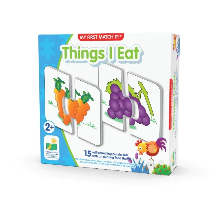 Joc de potrivire The Learning Journey Lucruri de mancat