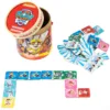 Joc domino din lemn Paw Patrol 28 piese
