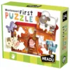 Joc educativ Headu Montessori Primul meu puzzle Ferma