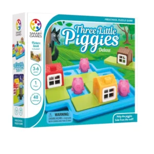 Joc educativ Smart Games Three Little Piggies Deluxe