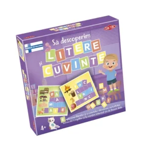 Joc educativ sa descoperim Litere si Cuvinte