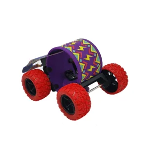 Jucarie Skateboard flexibil cu pull back Red
