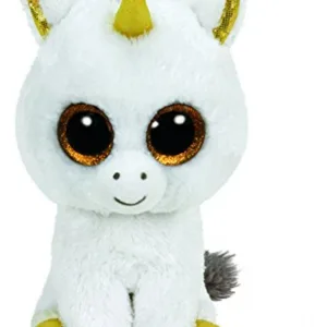 Jucarie TY Beanie Boos Pegasus white unicorn