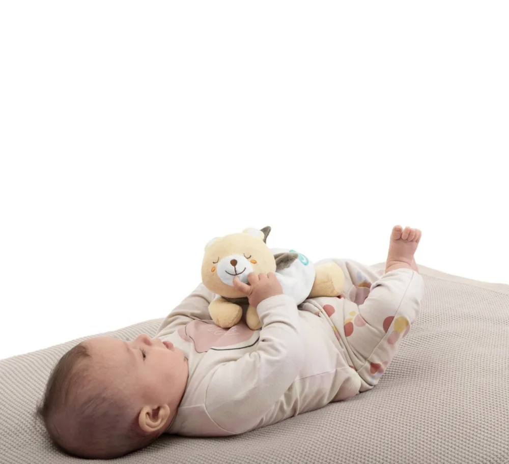 Jucarie anticolici de plus Chicco ursulet My sweet DouDou 0 luni+