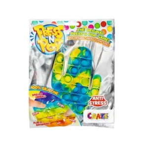 Jucarie antistress Craze Pop It Diverse forme si culori