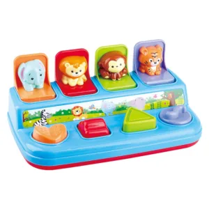 Jucarie bebelusi PlayGo Hide and Pop Safari