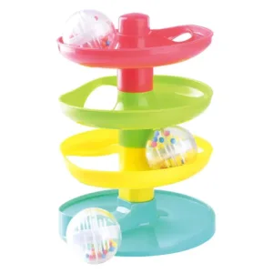Jucarie bebelusi turn 4 nivele cu mingi colorate PlayGo