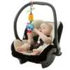 Jucarie carucior sau scaun auto Playgro 0 luni+ Cheeky Chime Rocky Racoon