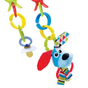 Jucarie clips cu agatatori catel Yookidoo 0 luni+