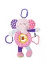 Jucarie cu activitati pentru bebelusi Lorelli Active Toy Elephant Pink
