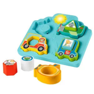 Jucarie cu forme de sortare autovehicule si sunete Fisher Price