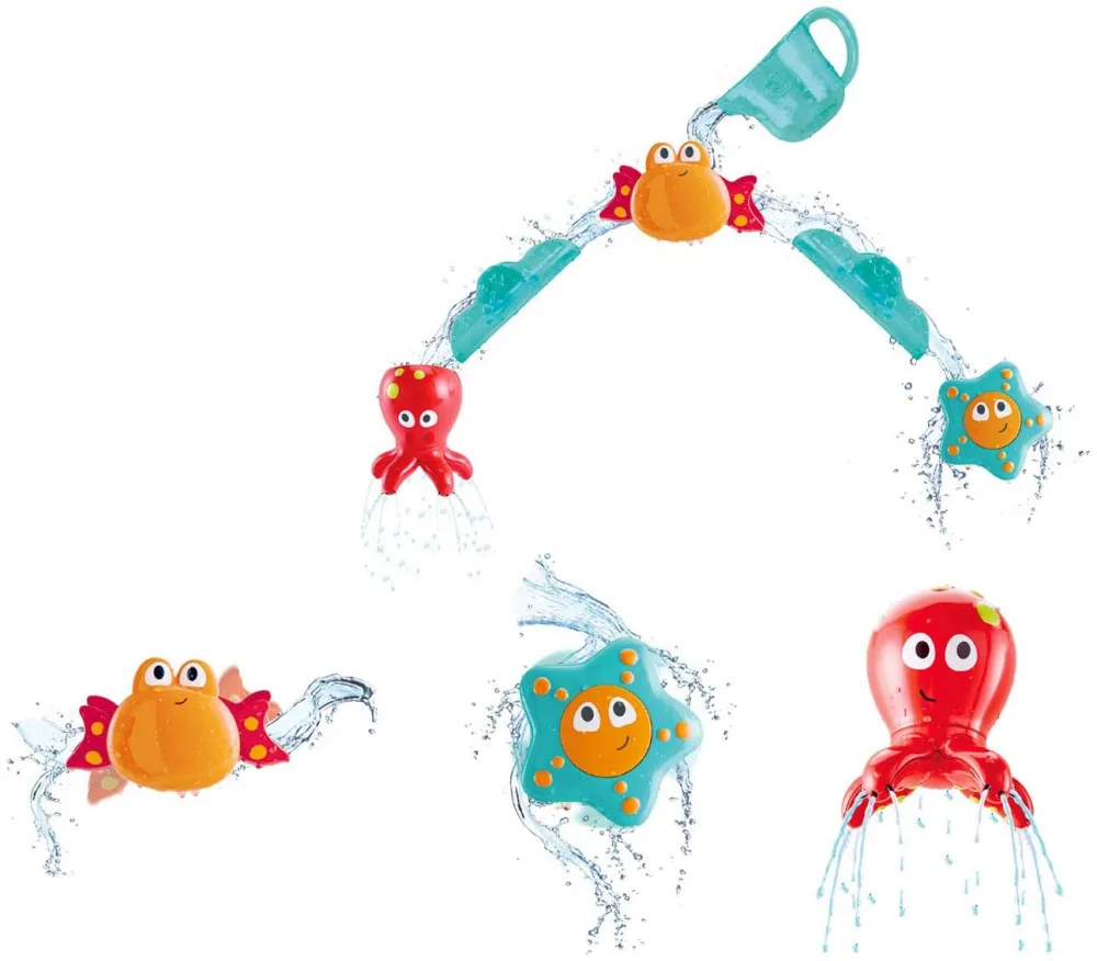 Jucarie de baie Cascada cu animale