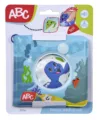 Jucarie de baie sub forma de carticica Lumea subacvatica ABC