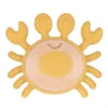 Jucarie de dentitie din lemn si silicon Canpol 3 Luni + Crab