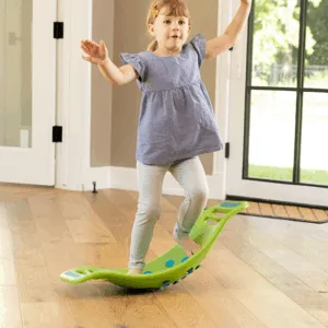 Jucarie de echilibru si distractie Teeter Popper verde