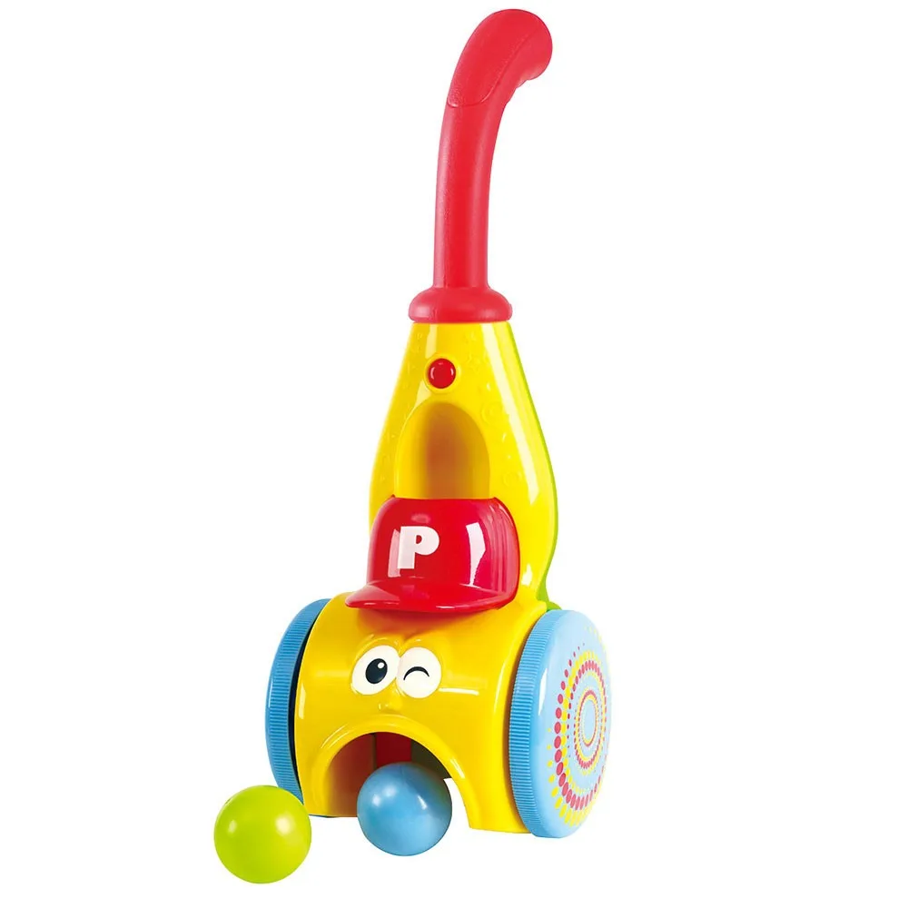 Jucarie de impins pentru bebelusi PlayGo cu 3 bile
