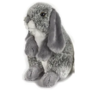 Jucarie de plus Iepurasul Greg gri 18 cm