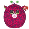 Jucarie de plus Ty Squish Girafa roz 30 cm